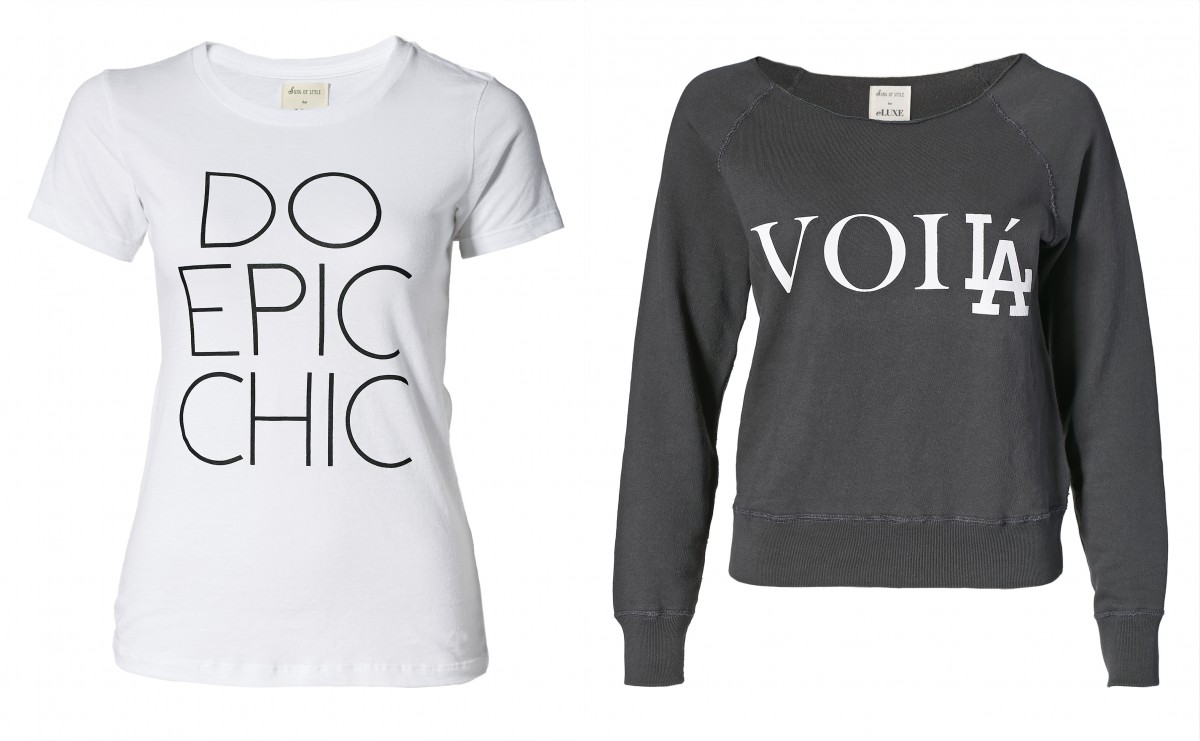 Do Epic Chic Tshirt and Voila Sweater